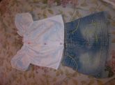 Conjuntinho Saia e Blusa (usados 1x)